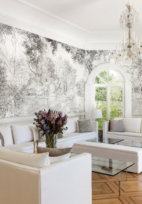 Isidore Leroy Mural Promenade - Original