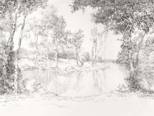 Isidore Leroy Mural Promenade - Original