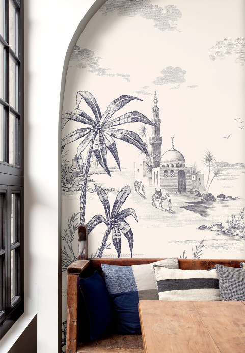 Isidore Leroy Wallpaper Vues d'Orient