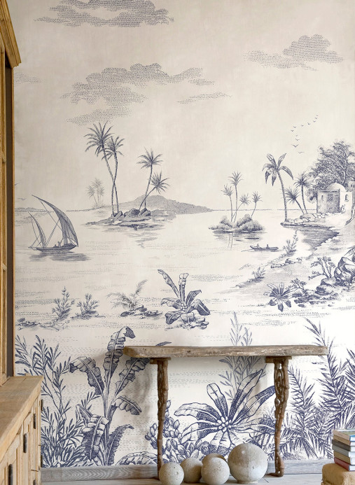 Isidore Leroy Wallpaper Vues d'Orient