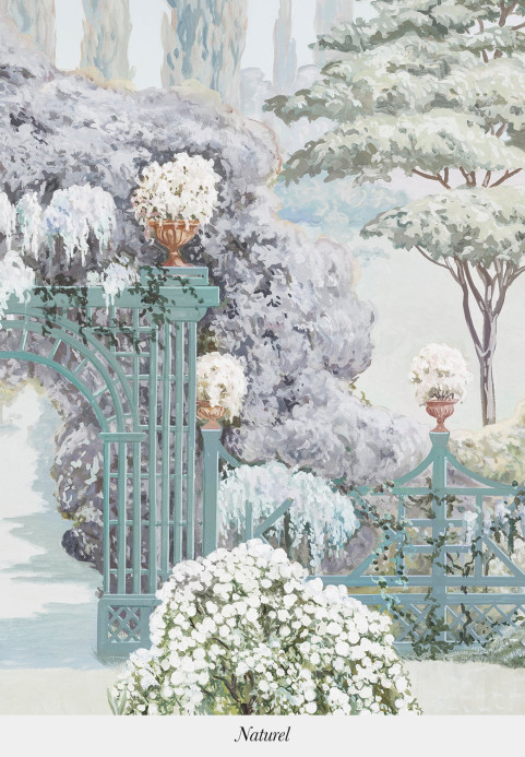 Isidore Leroy Tapete Paradis Perdu - Naturel Panel A