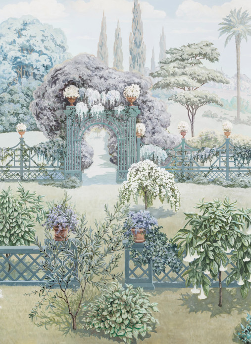 Isidore Leroy Tapete Paradis Perdu - Naturel Panel A