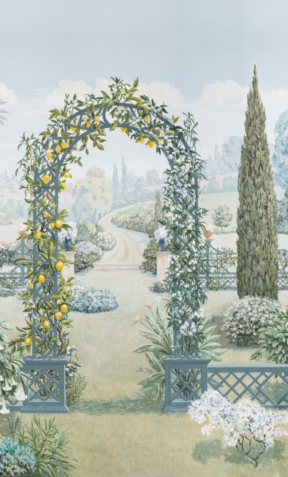 Isidore Leroy Tapete Paradis Perdu - Naturel Panel B