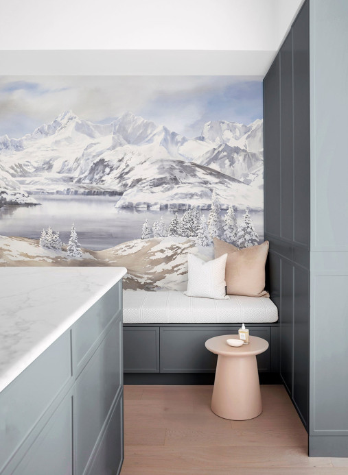 Isidore Leroy Mural Glaciers