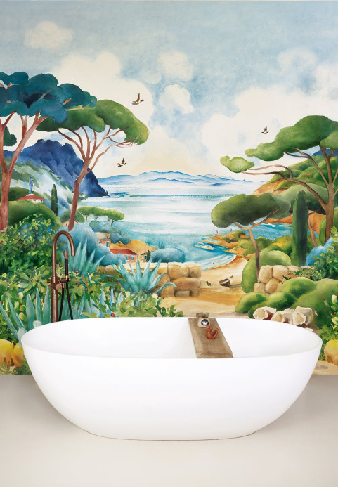 Isidore Leroy Tapete Cap Corse - Panel A