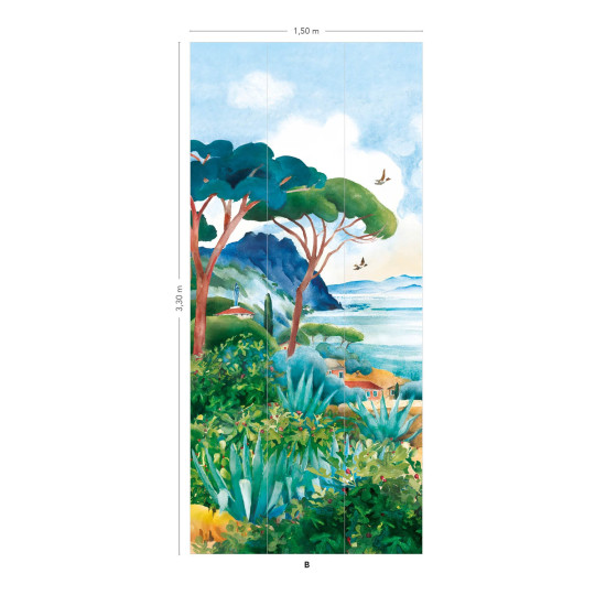 Isidore Leroy Tapete Cap Corse - Panel B