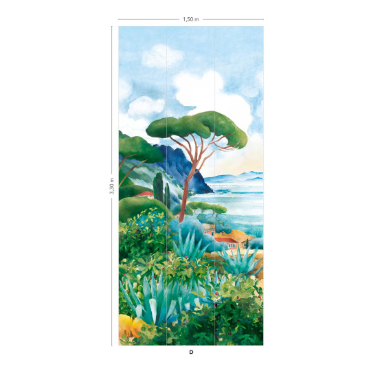 Isidore Leroy Tapete Cap Corse - Panel D