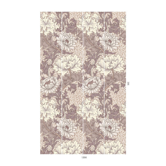 House of Hackney Papier peint Chrysanthemum Magna - Astrantia