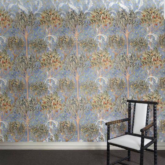 House of Hackney Tapete Earthly Paradise - Celestial Blue