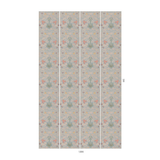 House of Hackney Papier peint Hyacinth Novellus - Byzantine