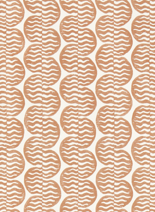 Scion Tapete Raft Stripe - Rust