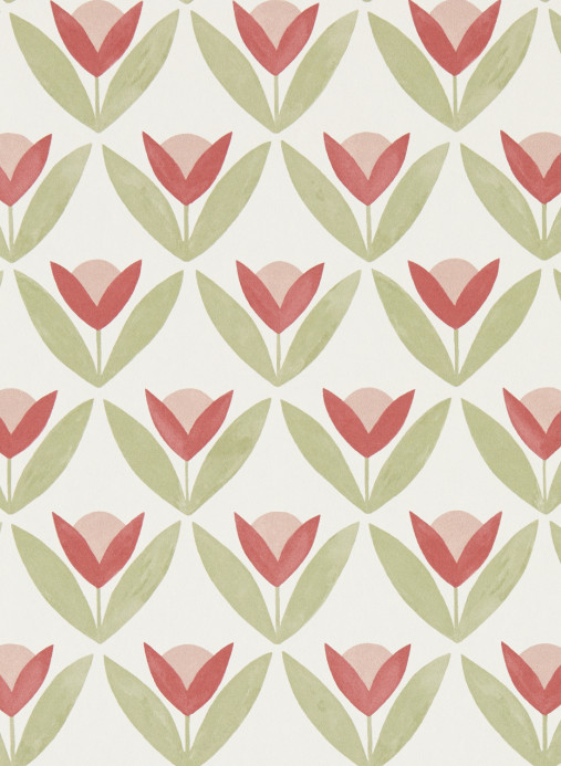 Scion Tapete Tulip Trellis - Berry