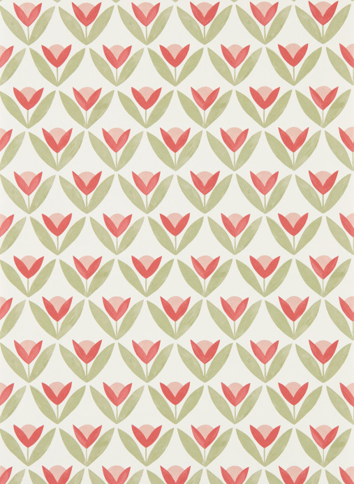 Scion Tapete Tulip Trellis - Berry