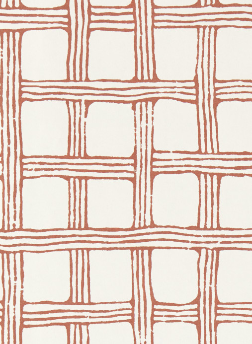 Scion Tapete Fretwork - Ladybird Red