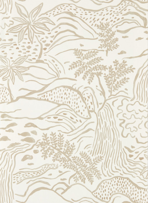 Scion Tapete Falling Foss - Linen