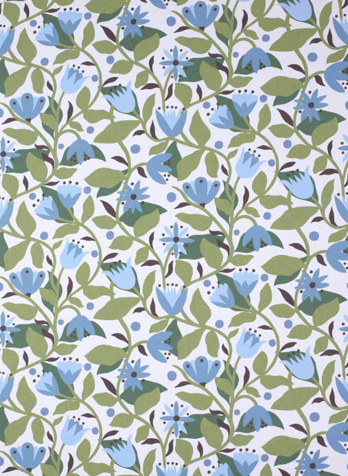 Scion Tapete Dancing Daisies - Cornflower