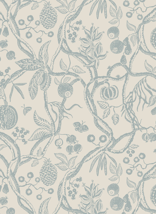 Sandberg Tapete Tree of Life - Light Blue