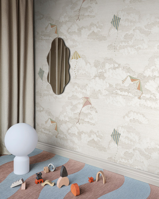 Sandberg Wallpaper Bonnie and Kites