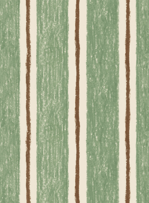 Sandberg Tapete Albin - Dark Green