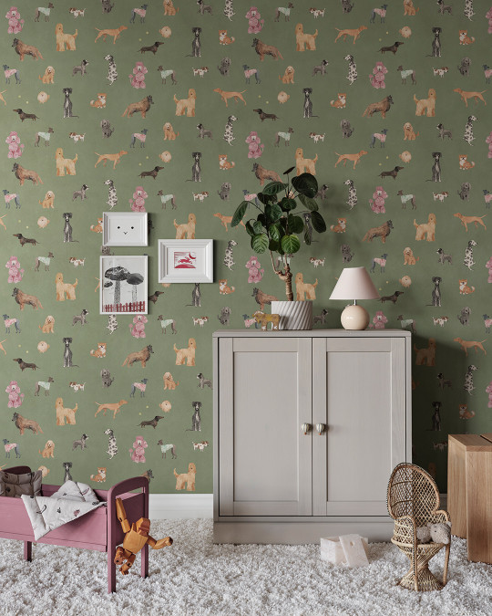 Sandberg Papier peint Taiga and Friends