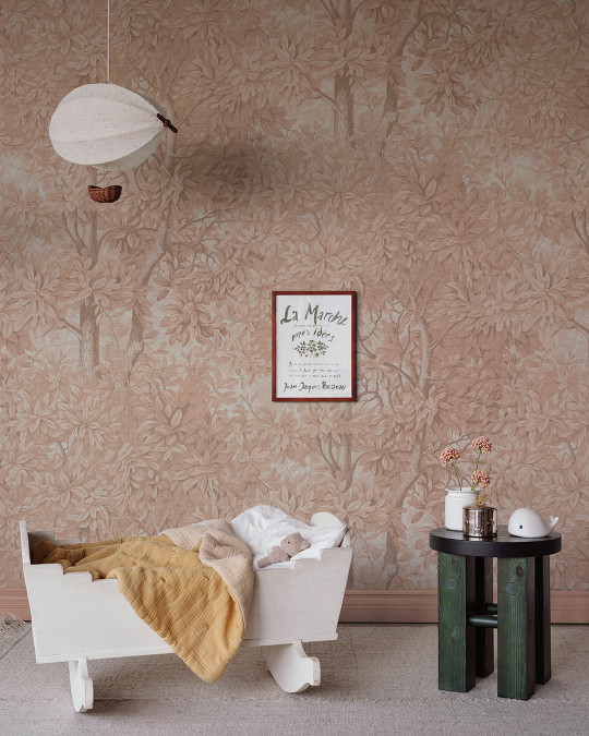 Sandberg Tapete Charles - Blush