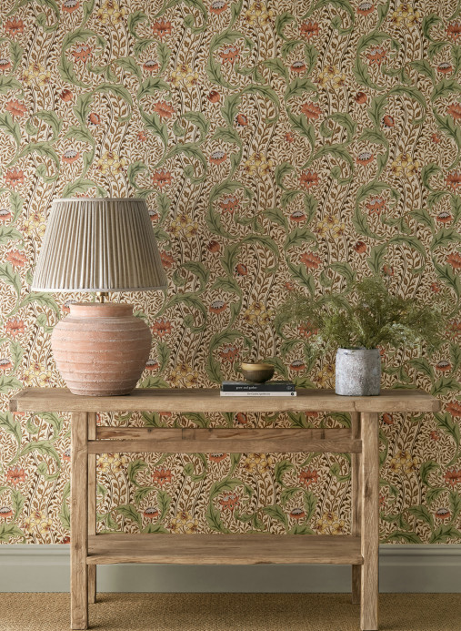 Morris & Co Wallpaper Wild Tulip & Vine