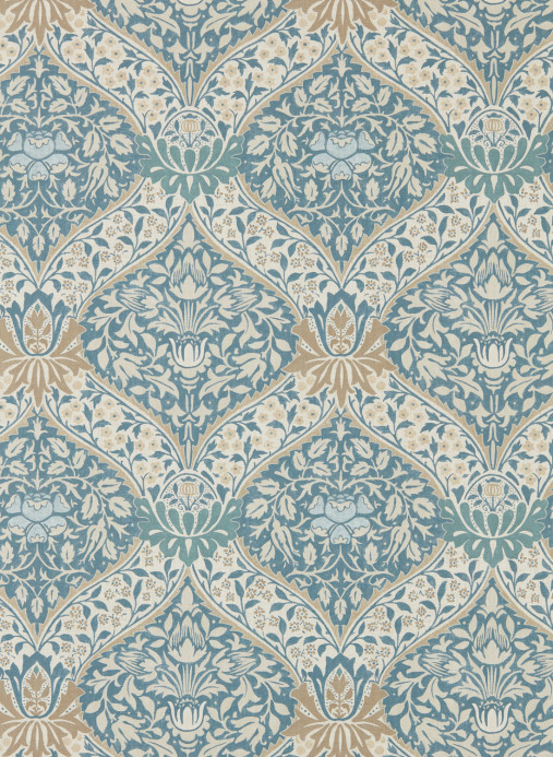 Morris & Co Tapete Norbury - Woad/ Linen