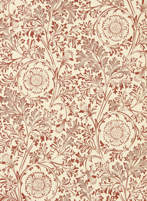 Morris & Co Tapete Chamomile - Flax/ Madder