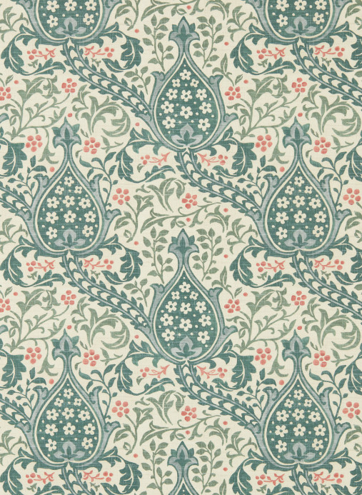 Morris & Co Tapete Persian Tulip - Teal