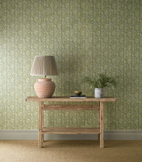 Morris & Co Carta da parati Peony Trellis