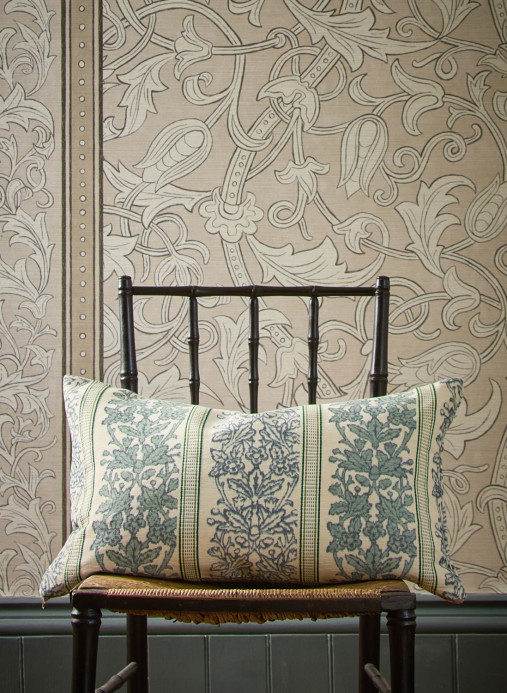 Morris & Co Tapete Etched Scrolling Tulip