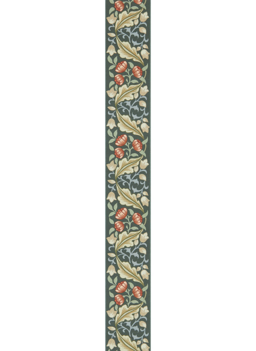 Morris & Co Bordüre Bluebell & Peony - Bayleaf/ Manilla