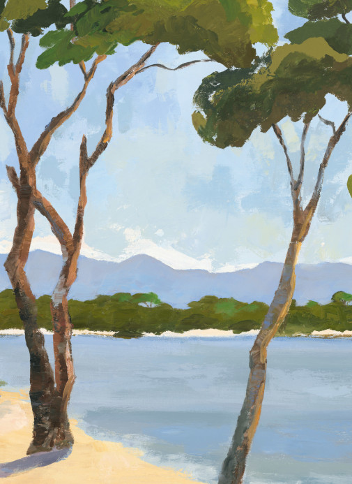 Isidore Leroy Wandbild Lérins - Panel C