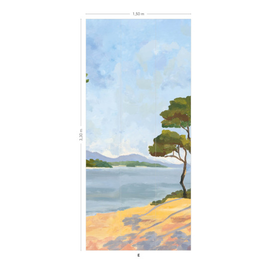 Isidore Leroy Wandbild Lérins - Panel E
