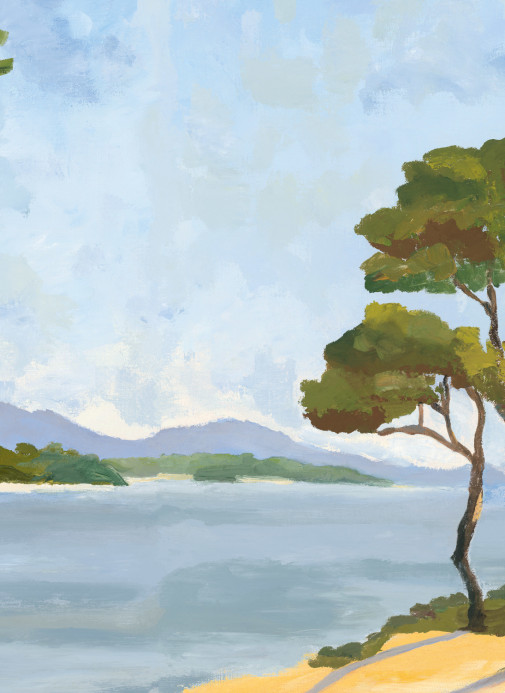 Isidore Leroy Wandbild Lérins - Panel E