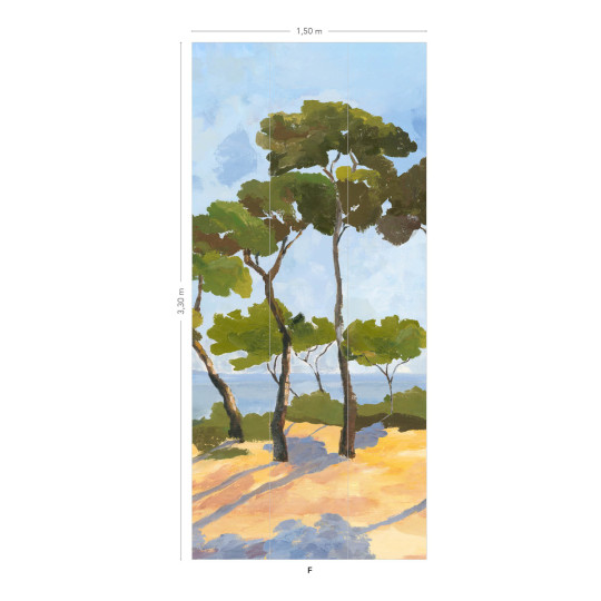Isidore Leroy Wandbild Lérins - Panel F