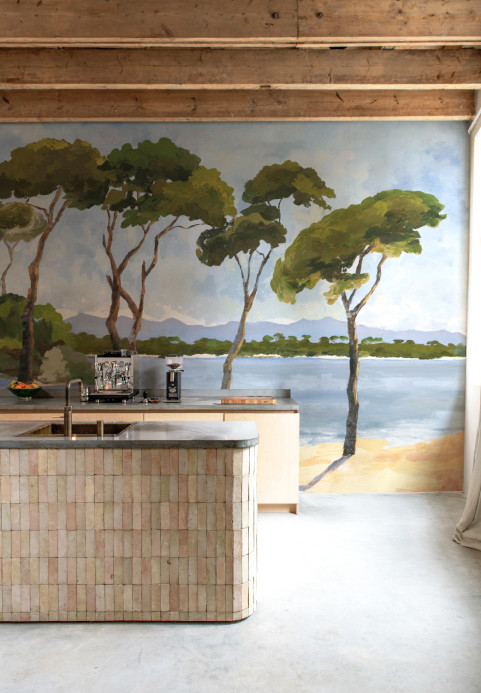 Isidore Leroy Wandbild Lérins - Panel A