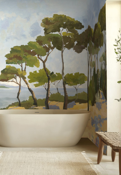 Isidore Leroy Wandbild Lérins - Panel A