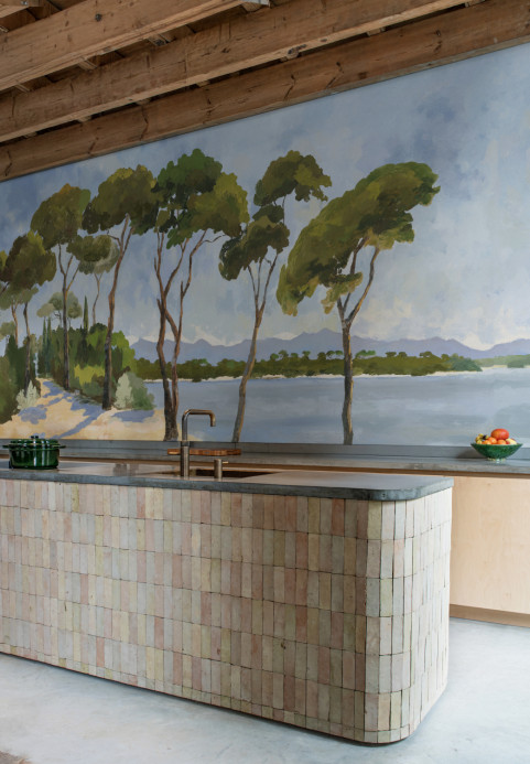 Isidore Leroy Wandbild Lérins - Panel A