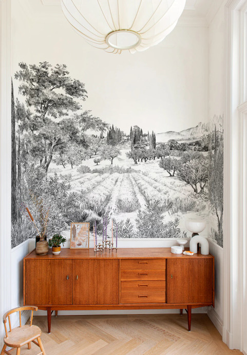 Isidore Leroy Papier peint panoramique Provence