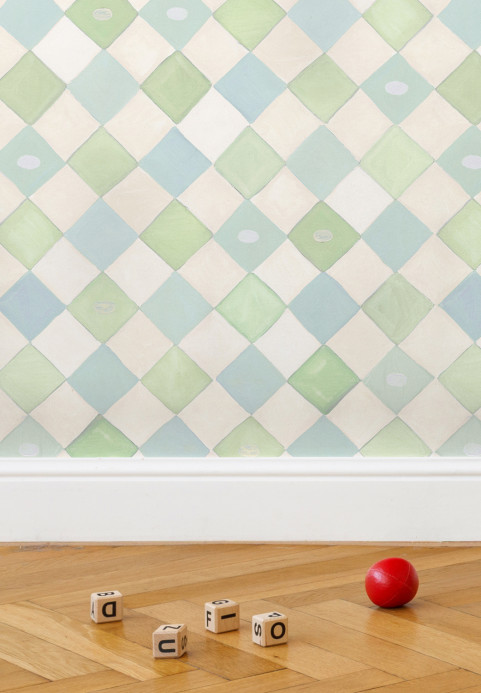 Isidore Leroy Tapete Arlequin