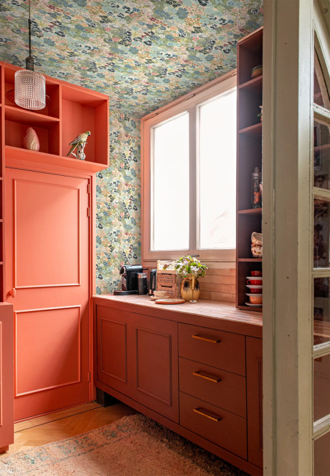 Isidore Leroy Tapete Champs Fleuris - Pastel