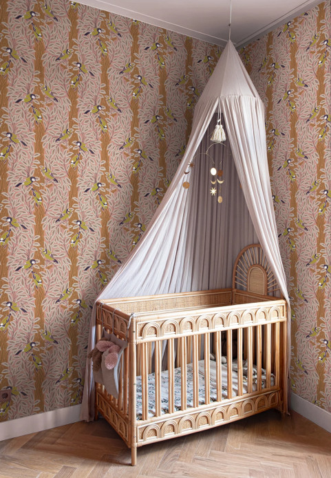 Isidore Leroy Tapete Le Chant des Oiseaux