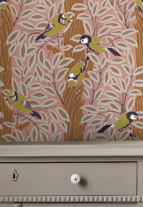 Isidore Leroy Tapete Le Chant des Oiseaux