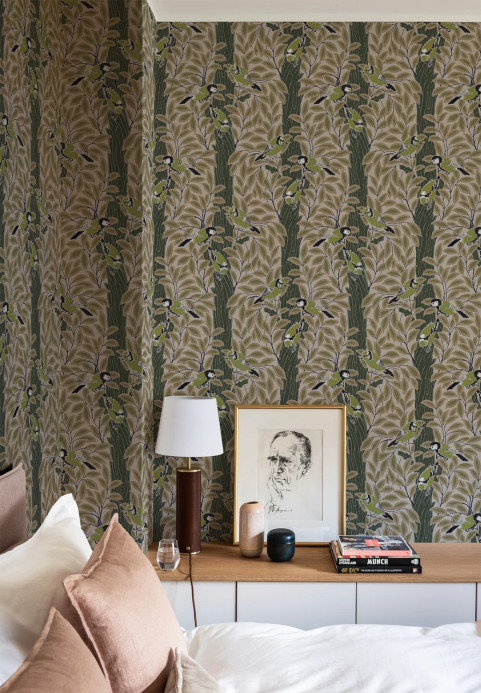 Isidore Leroy Tapete Le Chant des Oiseaux