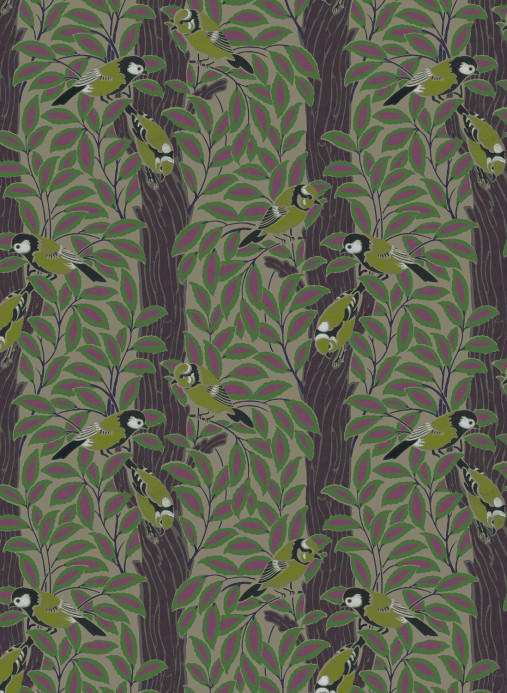 Isidore Leroy Tapete Le Chant des Oiseaux - Oyat