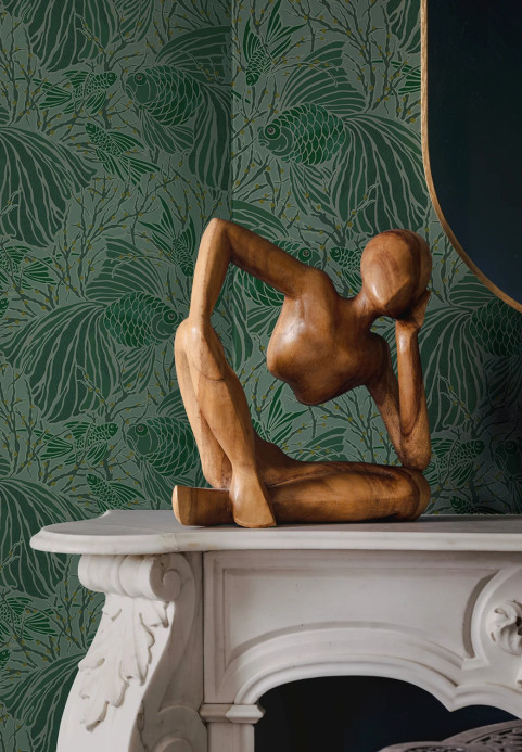 Isidore Leroy Tapete Cyprins - Océan