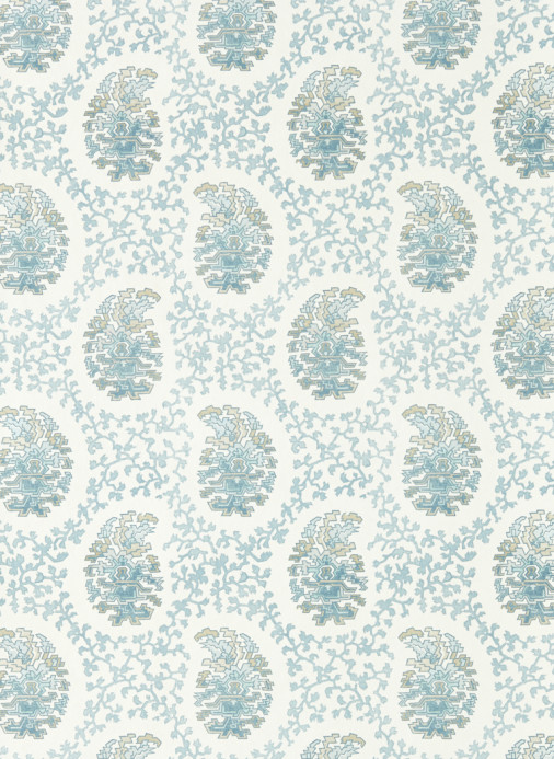 Harlequin Wallpaper Paisley - Indigo