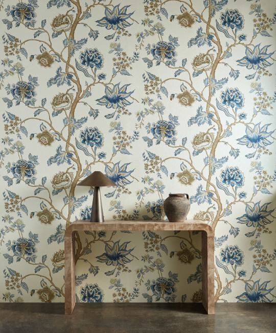 Harlequin Tapete Indienne - Indigo/ Birch