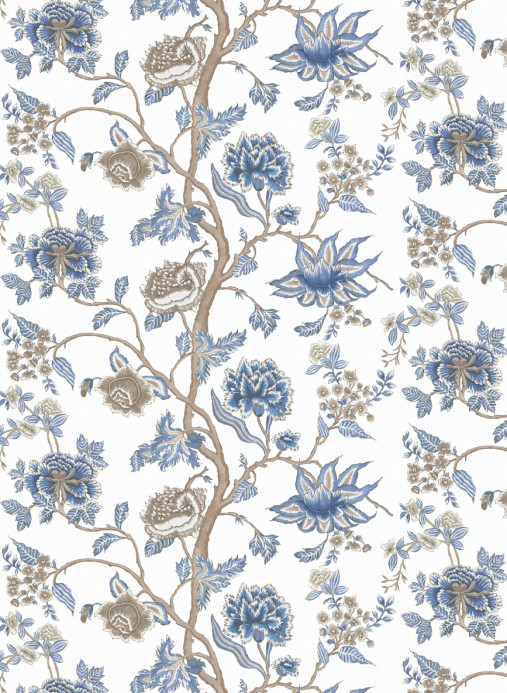 Harlequin Tapete Indienne - Indigo/ Birch